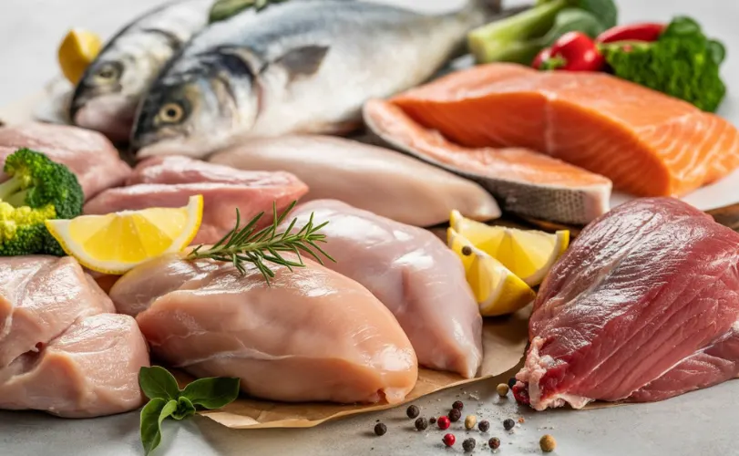 Non Vegetarian protein rich food